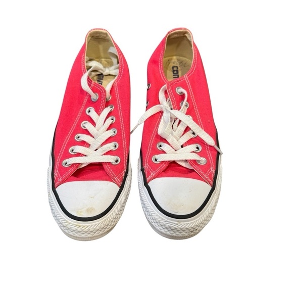 Converse Red and White Sneakers - Picture 6 of 7